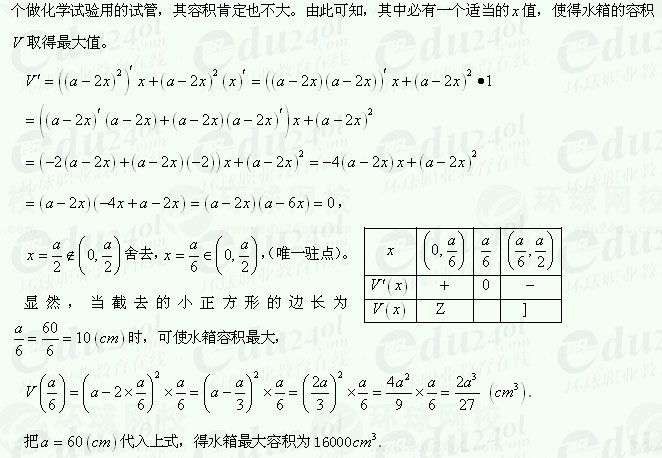 【江苏成考】复习资料文科数学讲义12--基本导数公式