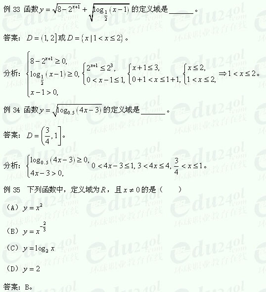 【江苏成人高考】复习资料理科数学-函授续