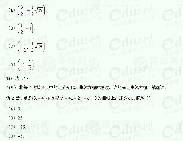 【江苏成人高考】复习资料理科数学--双曲线